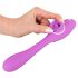 You2Toys 2 Function Vibe - akkus 2in1 vibrátor (lila)