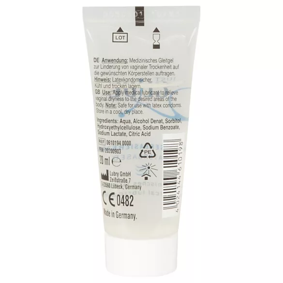 Just Glide vízbázisú síkosító (20 ml)