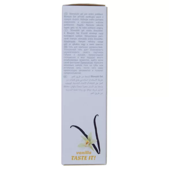 HOT - Blowjob Gel - orál síkosító gél - vanília (50 ml)