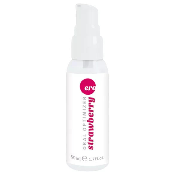 HOT - Blowjob Gel - orál síkosító gél - eper (50 ml)