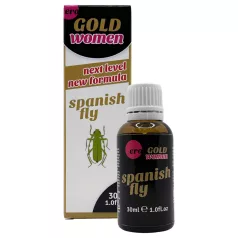   HOT Spanish Fly Gold Woman - vágyfokozó afrodiziákum cseppek (30 ml)