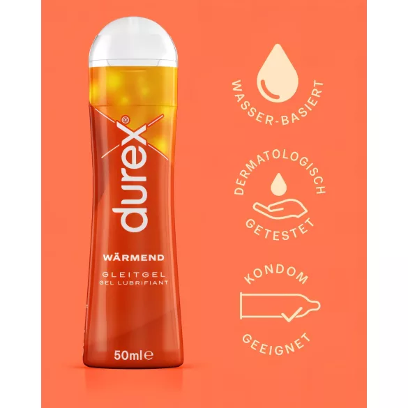 Durex Warming - melegítő hatású síkosító (50 ml)