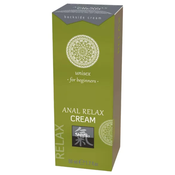 HOT Shiatsu Anal Relax - nyugtató anál síkosító krém (50ml)