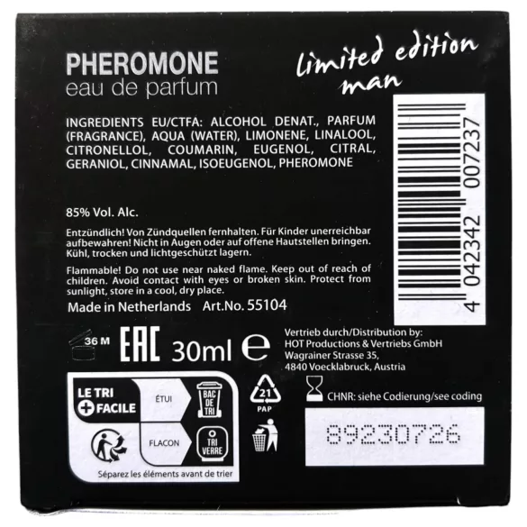HOT Dubai - feromon parfüm férfiaknak (30 ml)