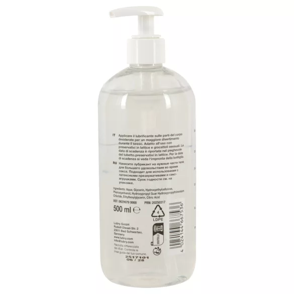 Just Glide Toylube - vízbázisú síkosító játékszerekhez (500ml)