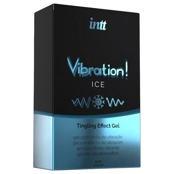 Intt Vibration! - folyékony vibrátor - jég (15 ml)