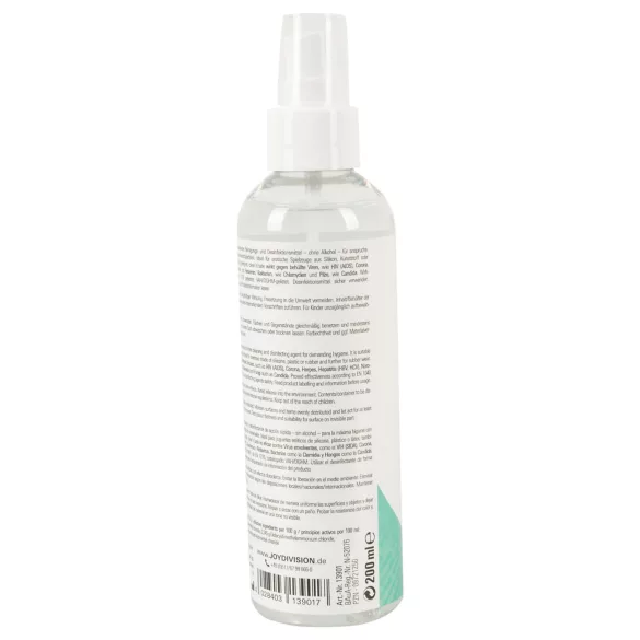 JoyDivision Clean Safe - fertőtlenítő tisztító spray (200 ml)