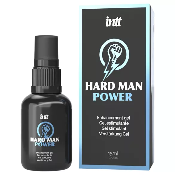 Intt Hard Man Power - stimuláló gél férfiaknak (15 ml)