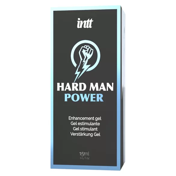Intt Hard Man Power - stimuláló gél férfiaknak (15 ml)