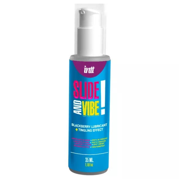 Intt - ehető, bizsergető intim síkosító gél - szeder (35ml)