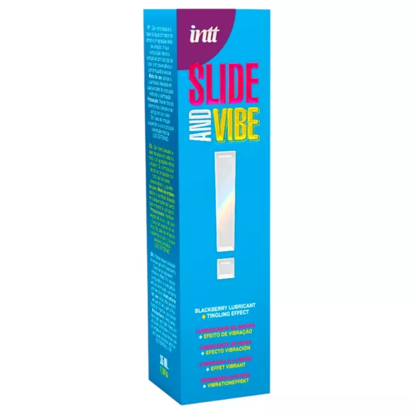 Intt - ehető, bizsergető intim síkosító gél - szeder (35ml)