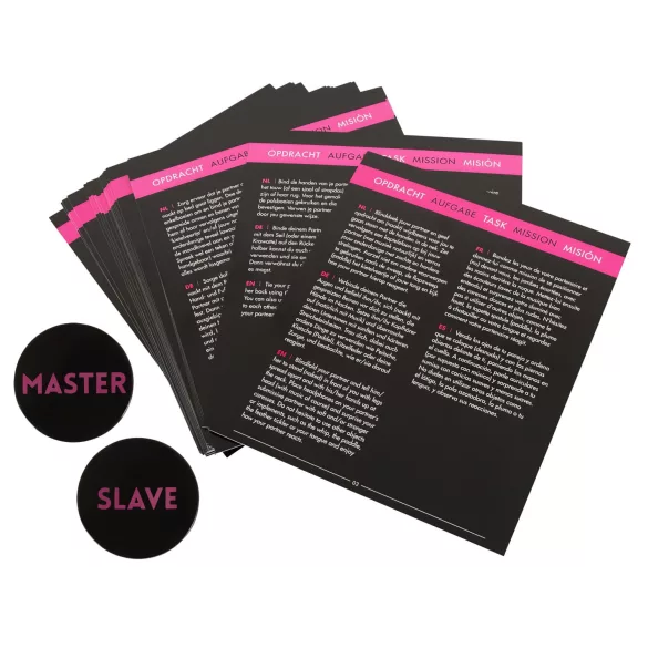 tease & please - Master & Slave - prémium BDSM kaland szett pároknak (13 részes)
