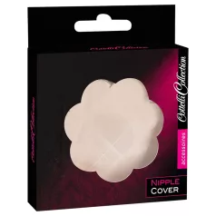   Cottelli Nipple Cover - virág mellbimbó tapasz (natúr, 12 db)