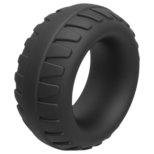 Pulselock Oak - extra vastag szilikon heregyűrű (fekete) - 40mm