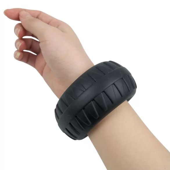 Pulselock Oak - extra vastag szilikon heregyűrű (fekete) - 40mm