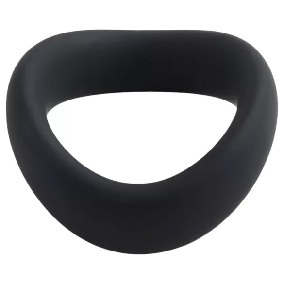 Pulselock Cocktura - csavart szilikon heregyűrű (fekete) - 45mm