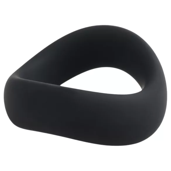 Pulselock Cocktura - csavart szilikon heregyűrű (fekete) - 45mm