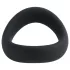 Pulselock Cocktura - csavart szilikon heregyűrű (fekete) - 45mm