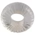 Pulselock Cocktura - bordázott TPE péniszgyűrű (átlátszó) - 19mm
