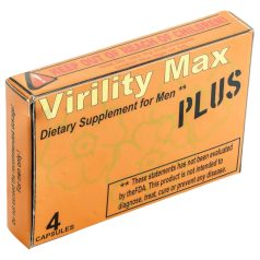   Virility Max Plus - étrend kiegészítő kapszula férfiaknak (4db)