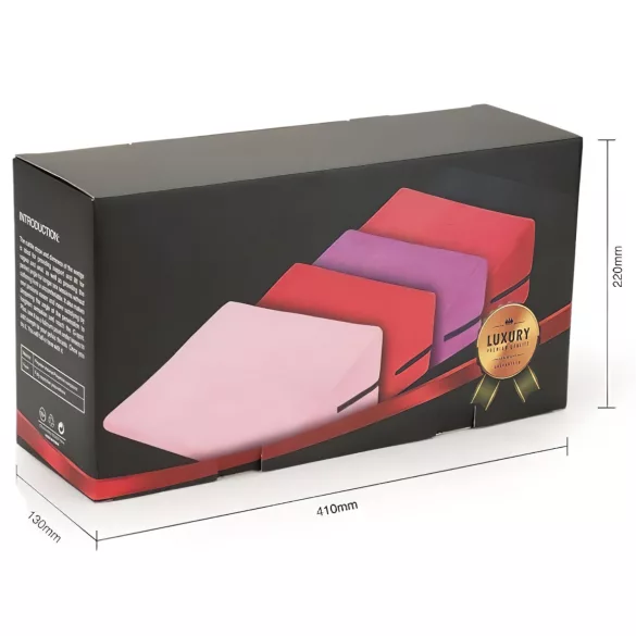 Desirel Magic Pillow ék szexpárna szett - kicsi + nagy (piros)