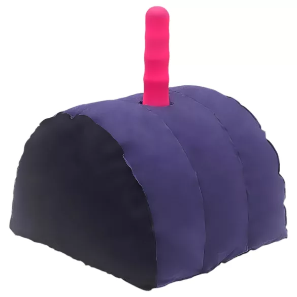 Desirel Magic Pillow - felfújható szexpárna - dildótartóval (lila)