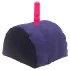 Desirel Magic Pillow - felfújható szexpárna - dildótartóval (lila)