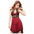 JSY 044 - babydoll szett (piros)