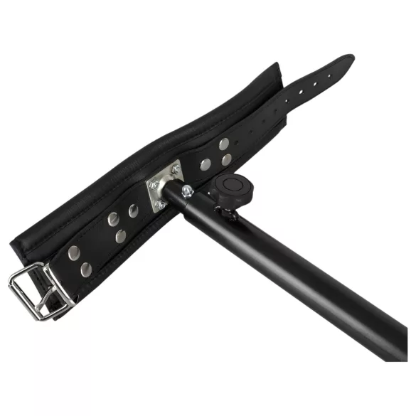 ZADO - kis lábterpesztő rúd, bondage szett (fekete)