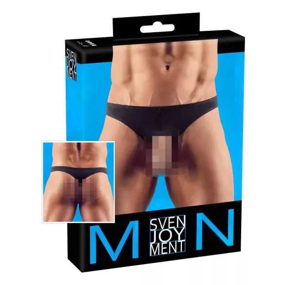 Svenjoyment - Showmaster tanga férfiaknak (fekete)