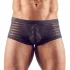 Svenjoyment - átlátszó, csíkos boxer (fekete)