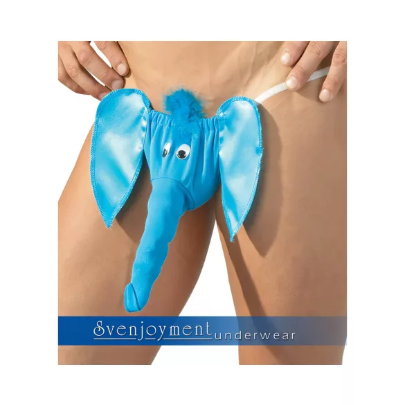 Svenjoyment - Elefánt tanga (kék, S-L)
