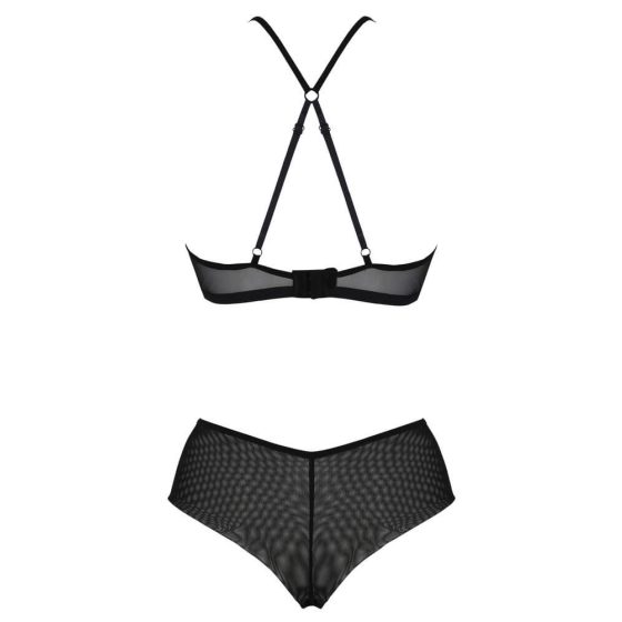 Passion Eco Kerria - csipke bikini szett (fekete)