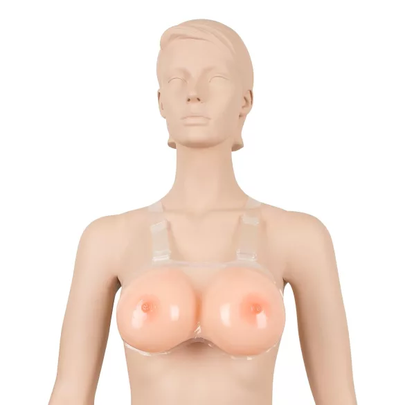 Cottelli - szilikon push-up felcsatolható mellek (2 × 600 g)
