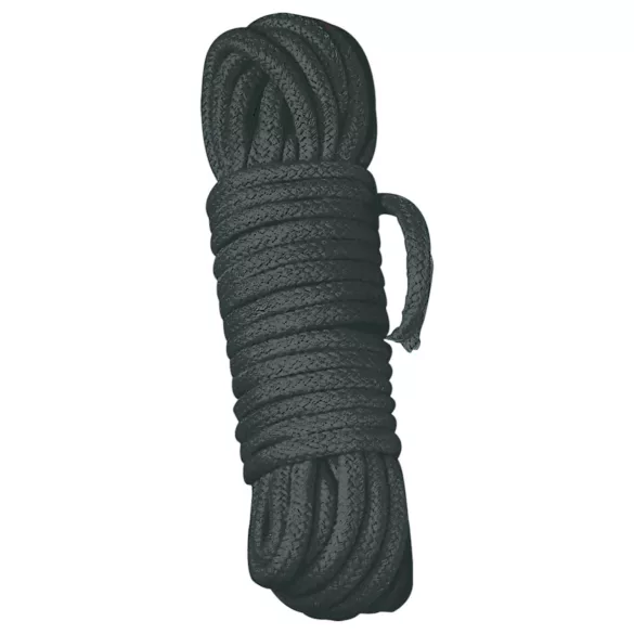 Shibari Rope - bondage kötél (10 m, fekete)