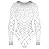 Cottelli - nyitott strasszos body (fekete) - S-L