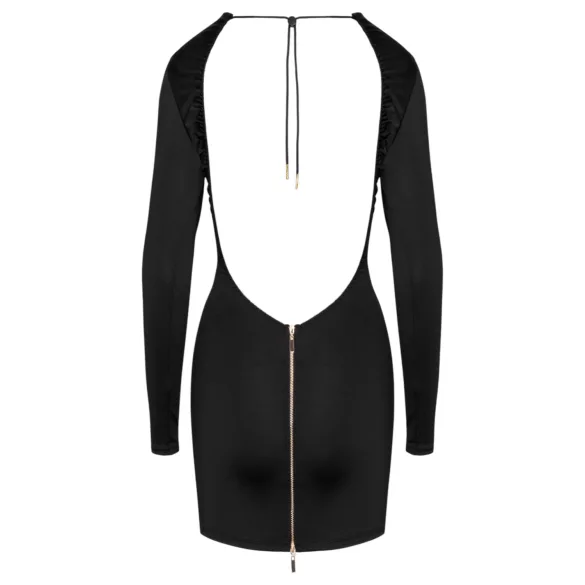 Cottelli - nyitott hátú miniruha (fekete)