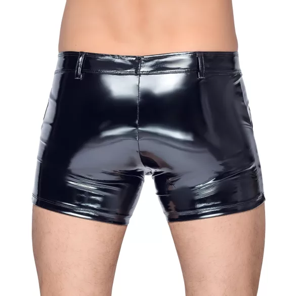 Black Level - oldalzsebes férfi lakk short (fekete)