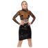 LATEX - áttetsző latex felső (áttetsző-fekete)