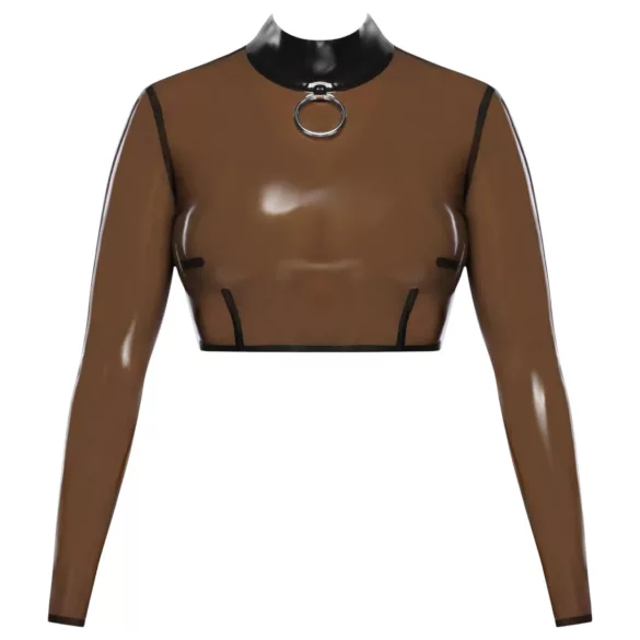 LATEX - áttetsző latex felső (áttetsző-fekete)