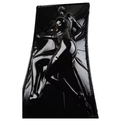 Late X - latex vákuumágy (fekete)
