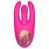 Mroow - akkus, 3 ágú csiklóizgató vibrátor (pink)