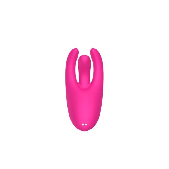 Mrow - akkus, 3 ágú csiklóizgató vibrátor (pink)