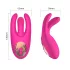 Mroow - akkus, 3 ágú csiklóizgató vibrátor (pink)