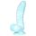 OgazR Sea Serpent - barázdált dildó - 17 cm (kék-fehér)