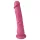 OgazR Optimus - tapadókorongos élethű dildó - 22 cm (pink)