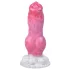 Animalorny Buldog - kutya pénisz dildó - 17 cm (pink)