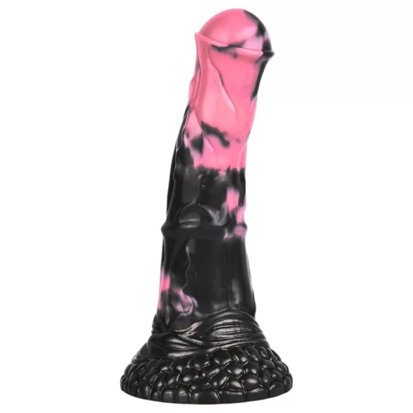 Bad Horse - szilikon ló pénisz dildó - 18cm (fekete-pink)