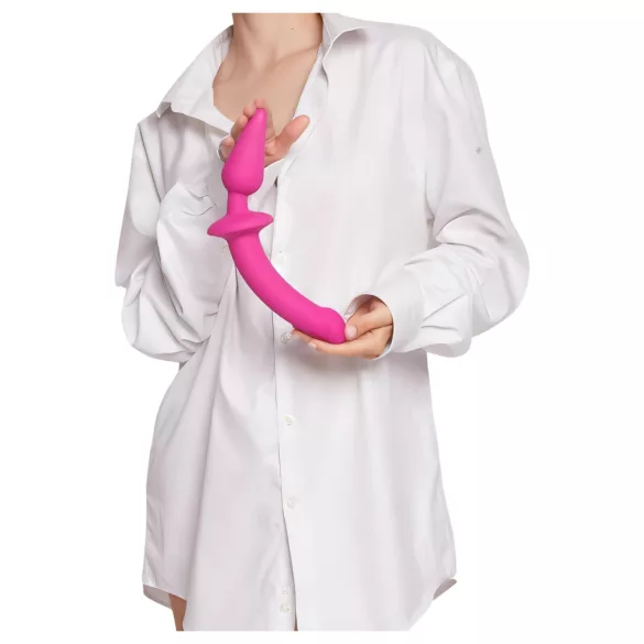 Strap-on-me Swith Semi-Realistic XXL - 2in1 dildó (pink)