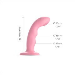   Strap-on-me M - vízálló, pulzáló G-pont vibrátor (pink)
